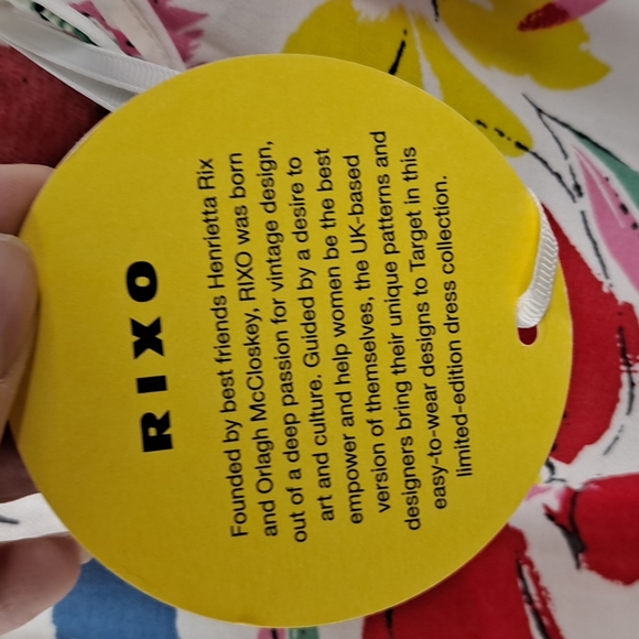 NWT! Rixo Floral Dress Sz 4 - Picture 6 of 9